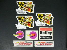 Sticker, Aufkleber, Autocollant - vintage Holley Trush PAW