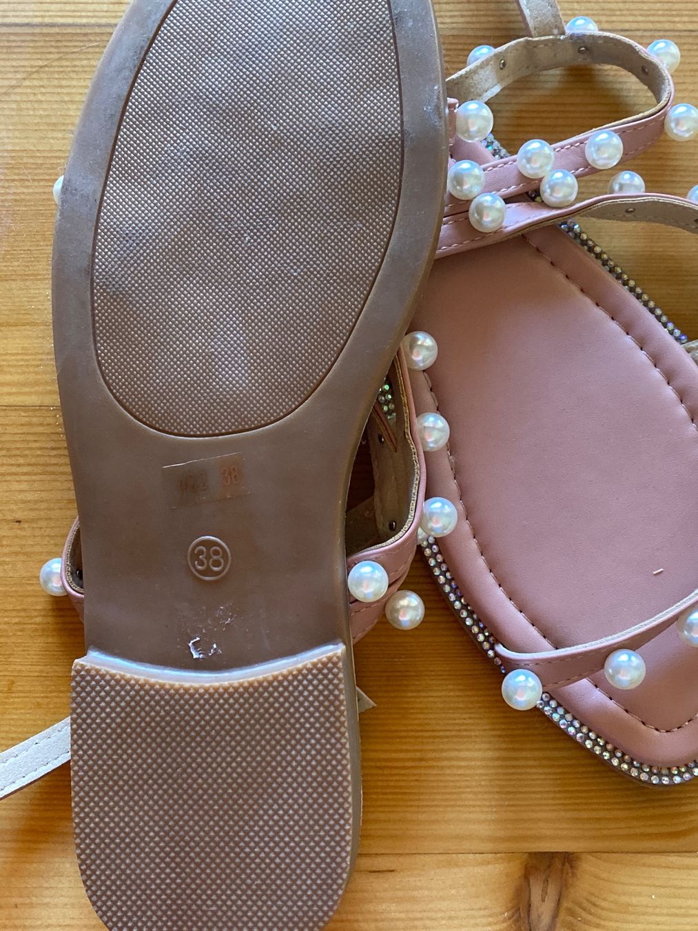 Scarpe da donna: DAMEN SANDALEN-ROSA/PERLEN – Nuovo (secondo la descrizione) da Meienried venduto da ManuelaBoutique 1