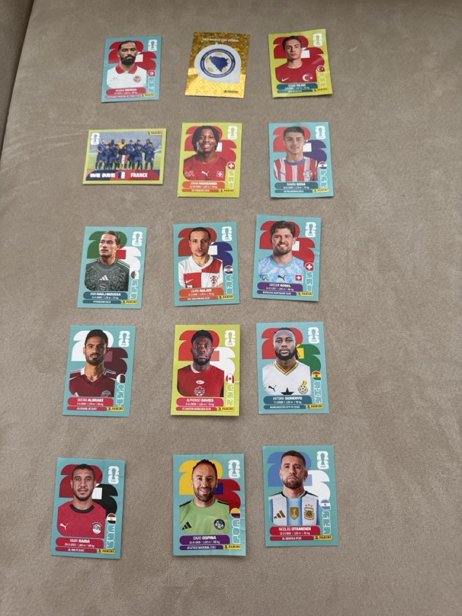 Panini Carte collezionabili: Fussballkarten Panini – Nuovo (secondo la descrizione) da Kerzers venduto da kriszti0