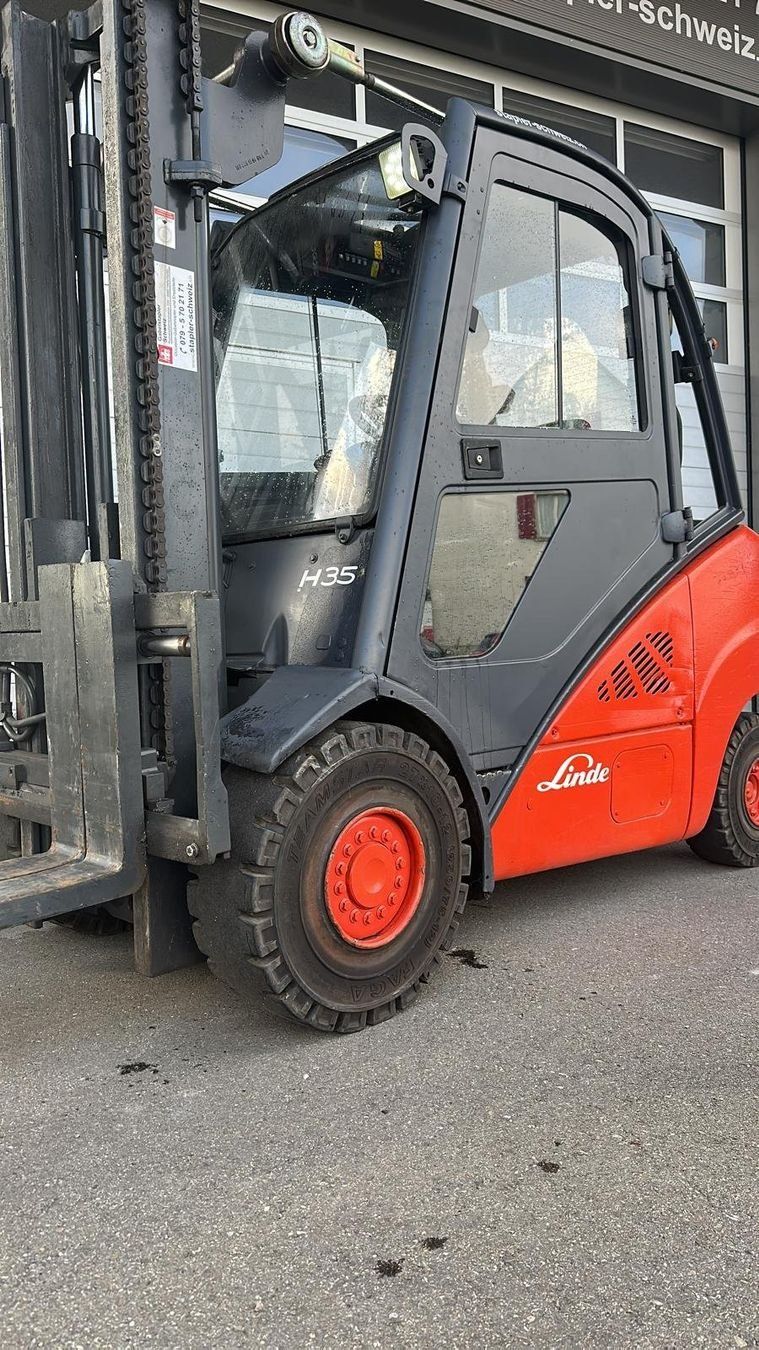 Linde Carrelli elevatori e a forche: Linde H35 Diesel 8037 Gabelstapler Stapler Dieselstapler – Usato da Hefenhofen venduto da gabelstapler-schweiz 1