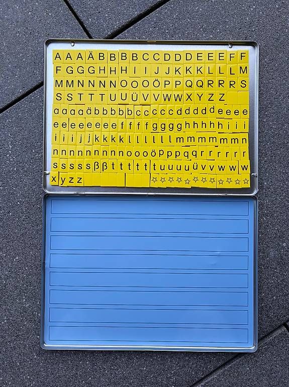 Giochi: Lese-Magnetbox (2 Set) – Usato da Schönenbuch venduto da Herbie6446 1