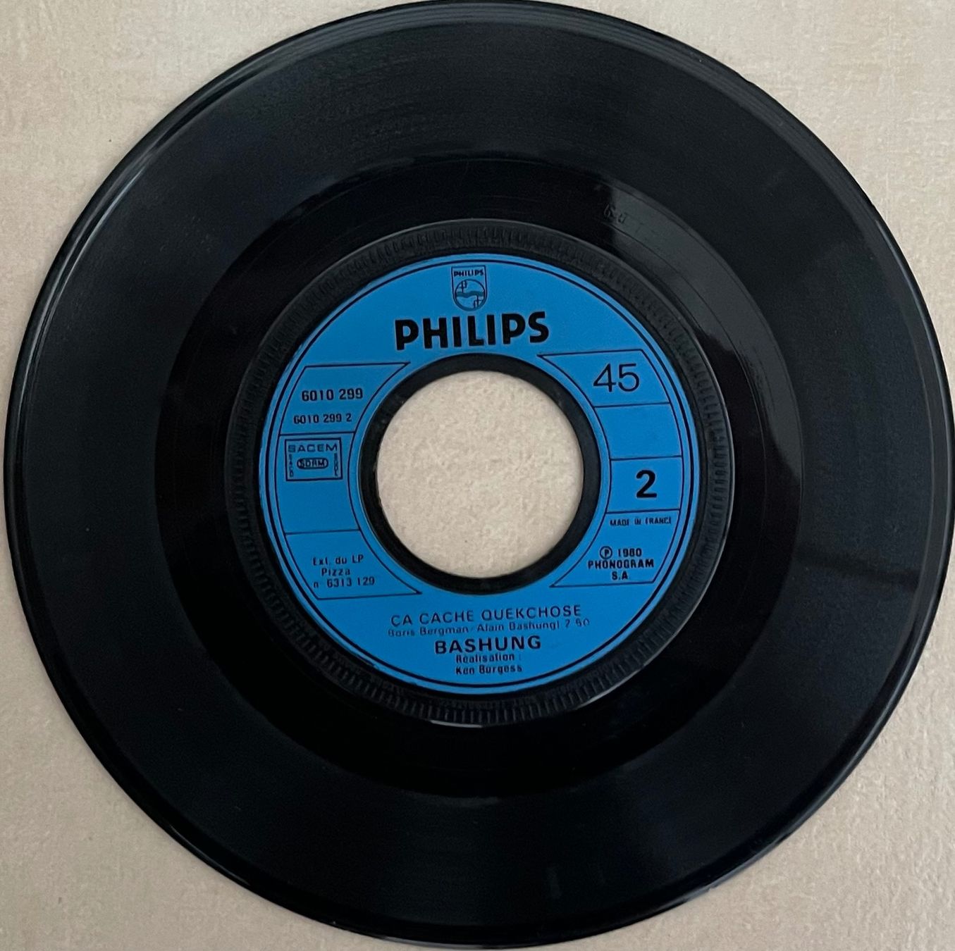 Dischi in vinile: BASHUNG - VERTIGE DE L'AMOUR – Usato da Bussigny venduto da vinyl-pas-cher 1