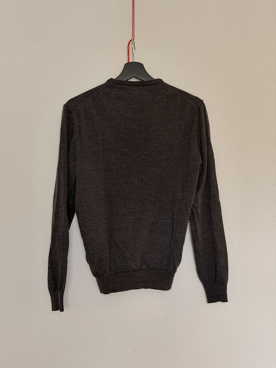 Boggi Pulls & Sweat-shirts: Boggi Milano grauer Herren Pullover – D'occasion à Zürich par huegliariane 2
