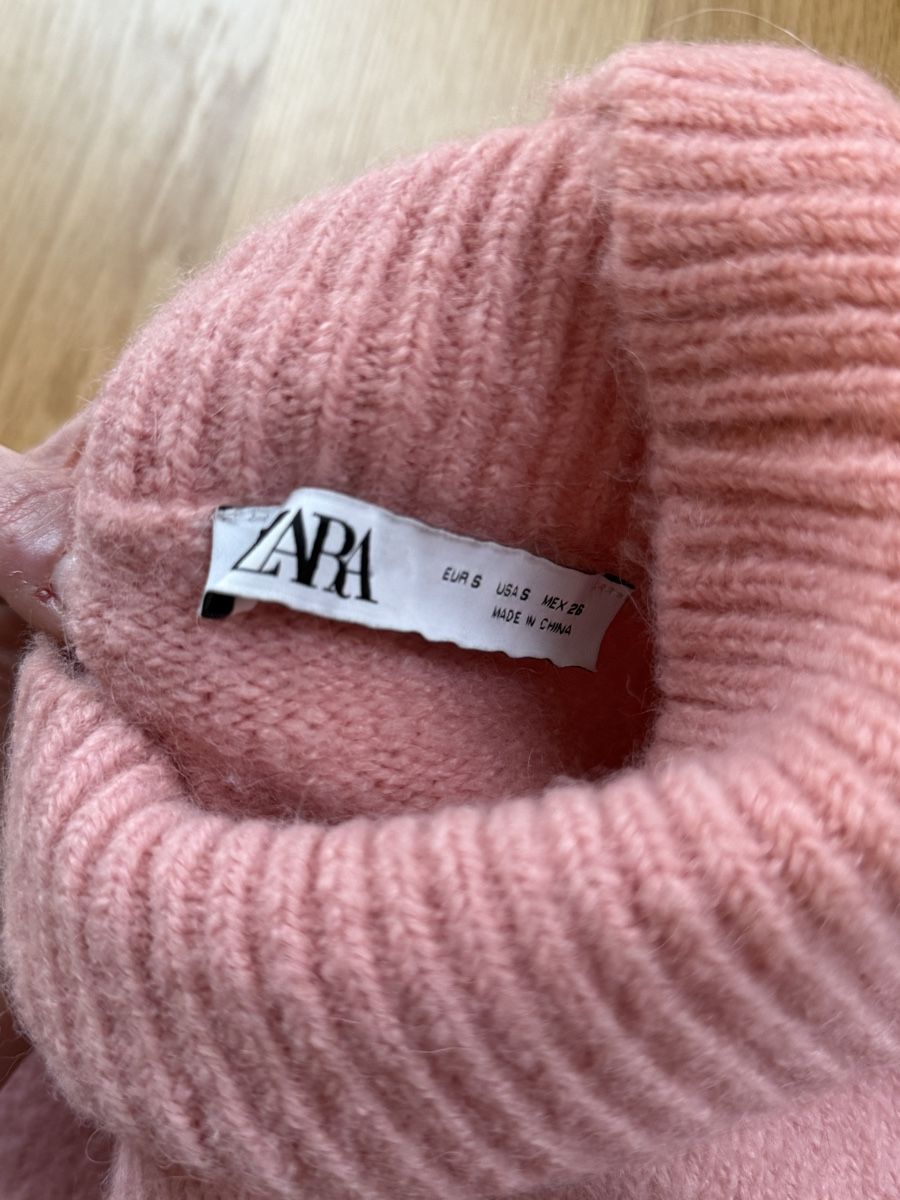 Zara Maglioni & Felpe: Zara Damenpullover Rosa Gr. S Cropped Rollkragenpullover – Usato da Ebikon venduto da her_82yr 2