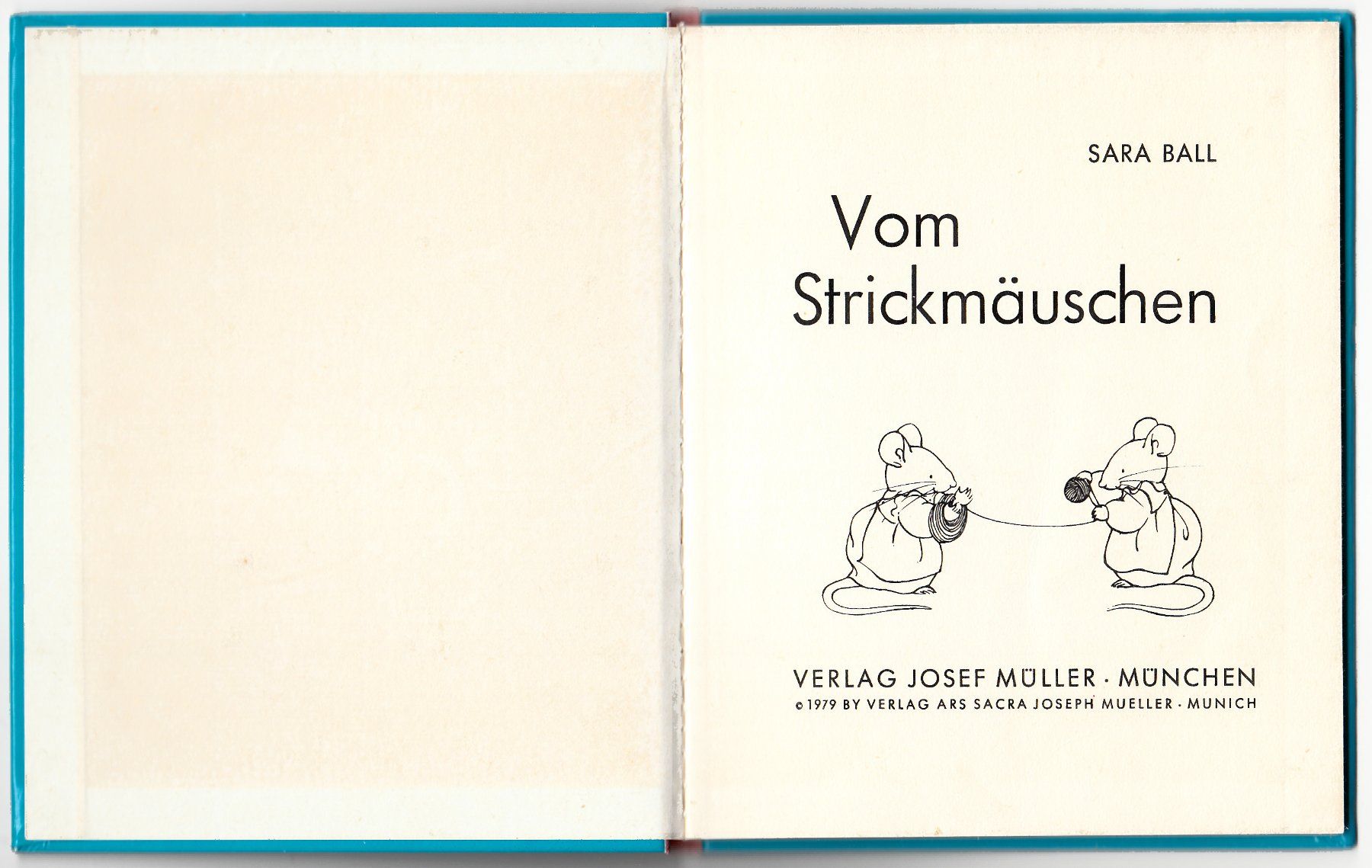 Libri: Sara Ball - Vom Strickmäuschen - 1979 – Usato da Zürich venduto da Adebar0 1
