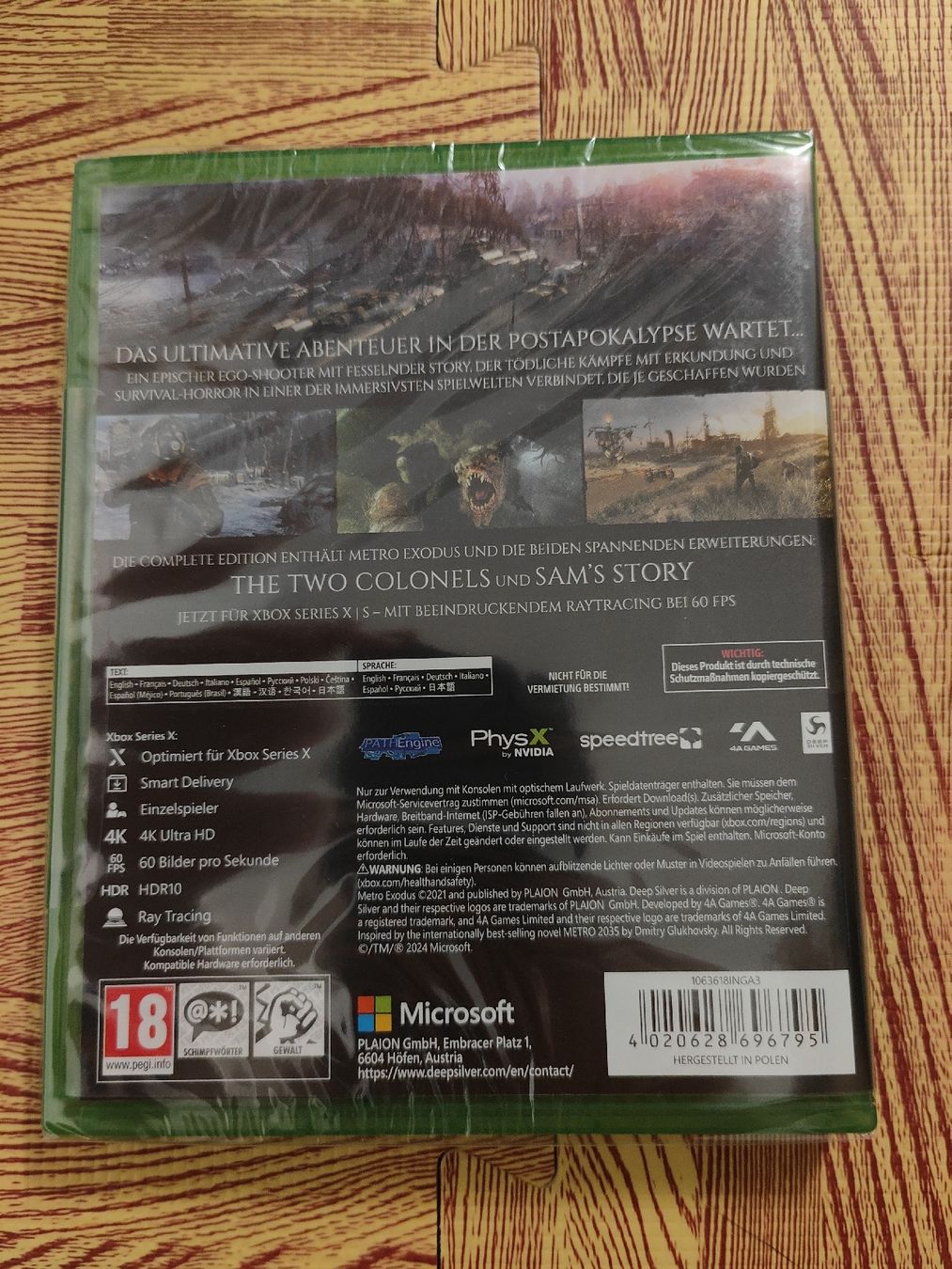Giochi: Metro Exodus Complete Edition – Nuovo e nell'imballaggio originale da Liestal venduto da bebbi1989 1