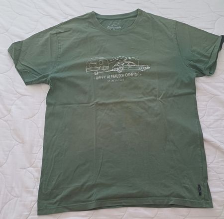 Alprausch T-Shirt Herren Grösse L grün top Zustand 