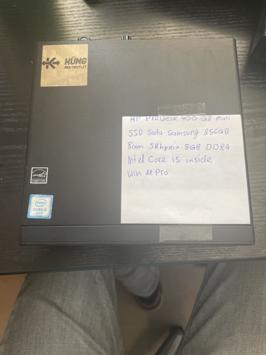 Hewlett Packard PCs: HP ProDesk 400 G2 mini – Neu (gemäss Beschreibung) aus Abtwil sg von Kueng.MultiOutlet 3
