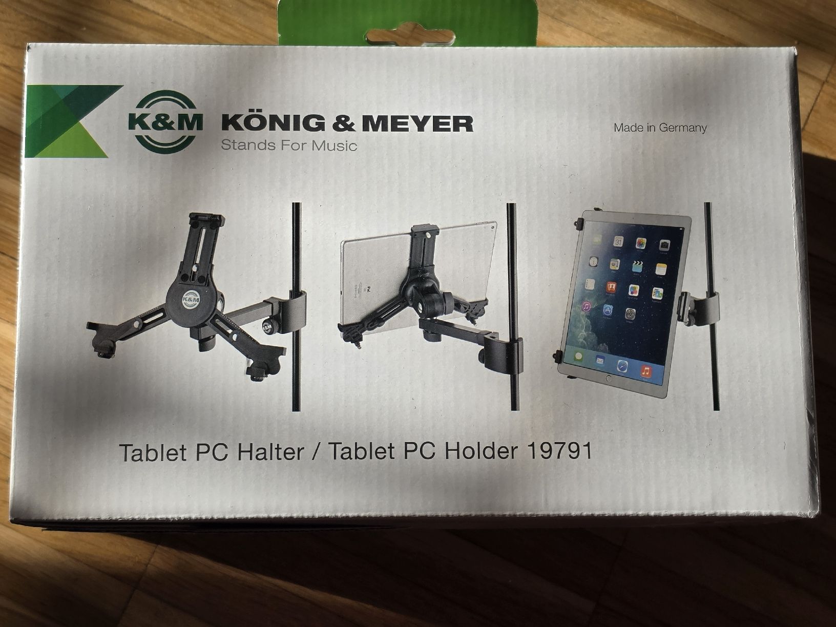 König & Meyer Fixations: Neu: K&M Tablet PC Halter 19791  – Neuf avec emballage d'origine à Aesch BL par immon