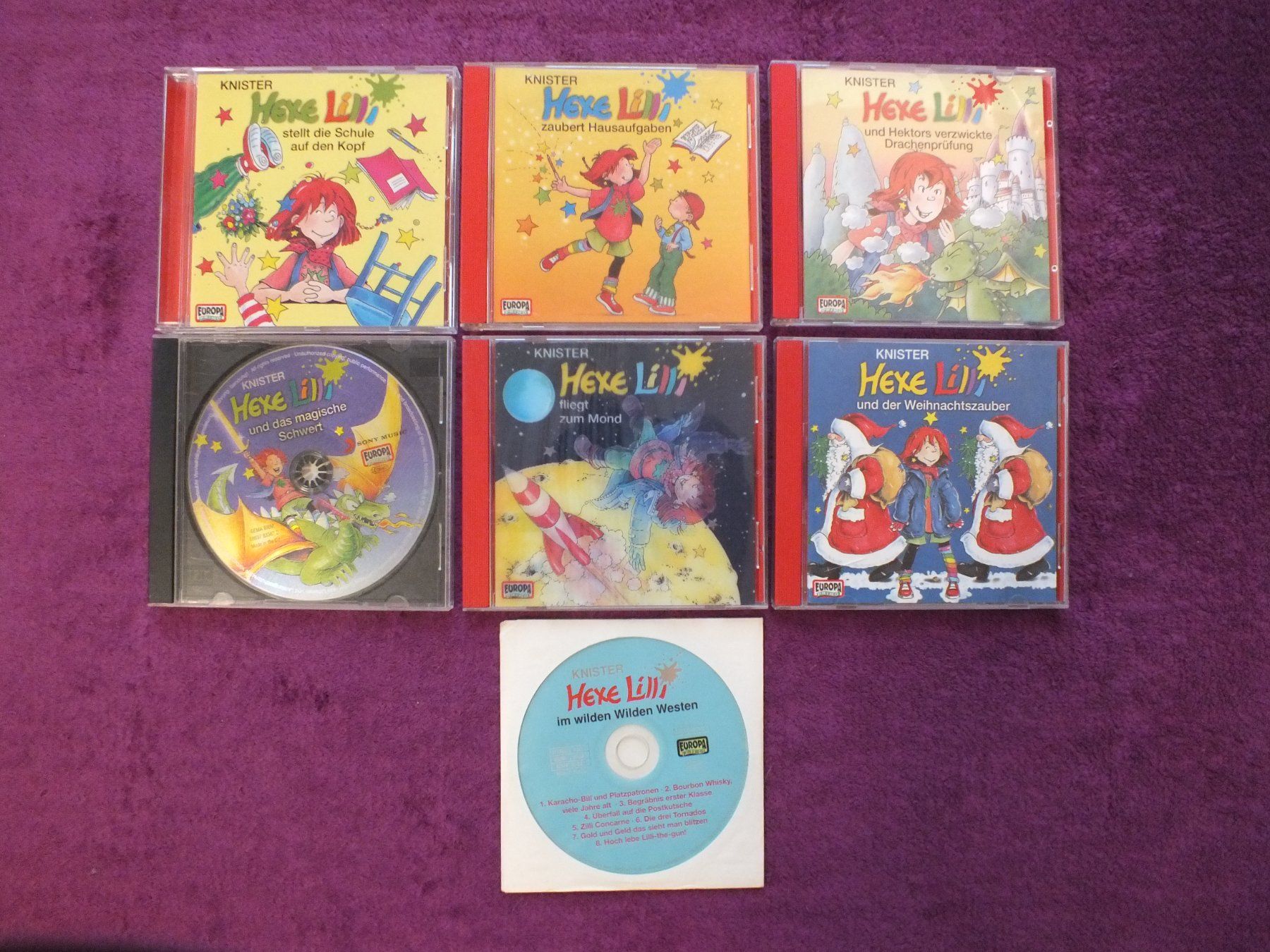 CD: 7 - Hexe Lilli - Hörspiel CD´s – Usato da Müllheim Dorf venduto da Seeeule01