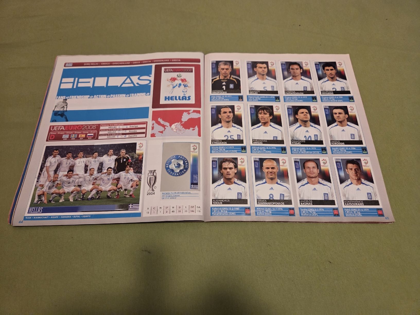 Panini Album: Panini Album EM 2008 komplett mit Poster – Usato da Embrach venduto da MamaSantos 6