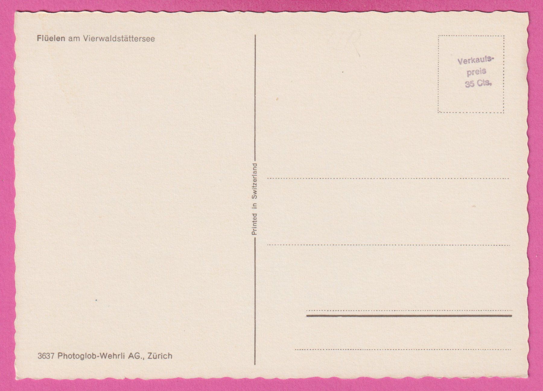 Cartoline postali: Flüelen am Vierwaldstättersee – Usato da Einsiedeln venduto da dillie 1