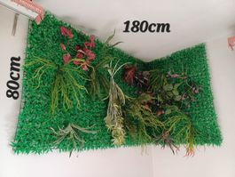 DécorationFlor(6pce+dekor)oder Grüner Rassen-Teppich Balkon!