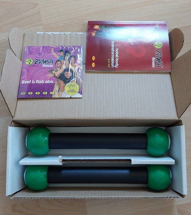 Hanteln & Gewichte: Zumba Fitness-Set – Neu und originalverpackt aus Zufikon von brocki5621 3