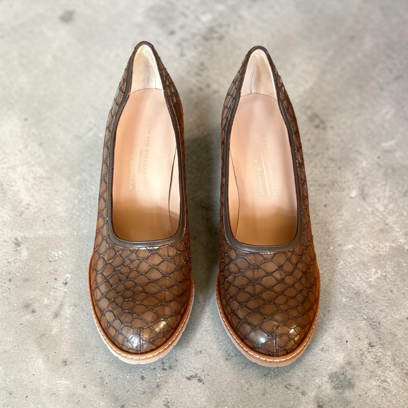 Scarpe da donna: Wunderbare echte Krokodillederpumps – Usato da Hausen am Albis venduto da abra-kadabra-kobra 2