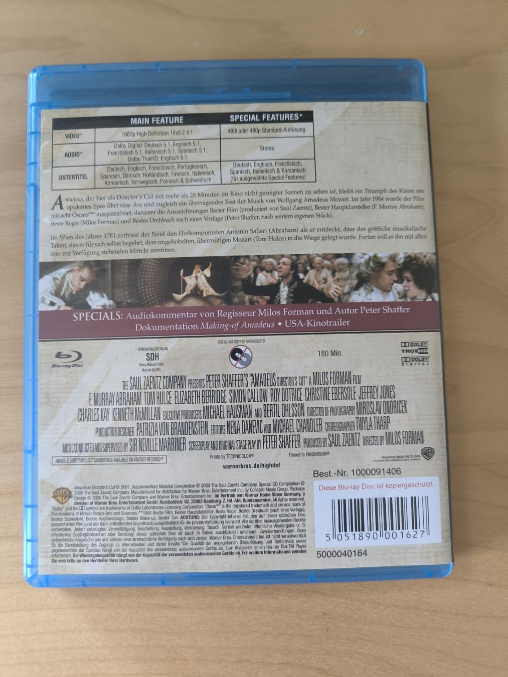 Alle DVDs: Amadeus Blu Ray  – Neu (gemäss Beschreibung) aus Zürich von kev_pbg7 1