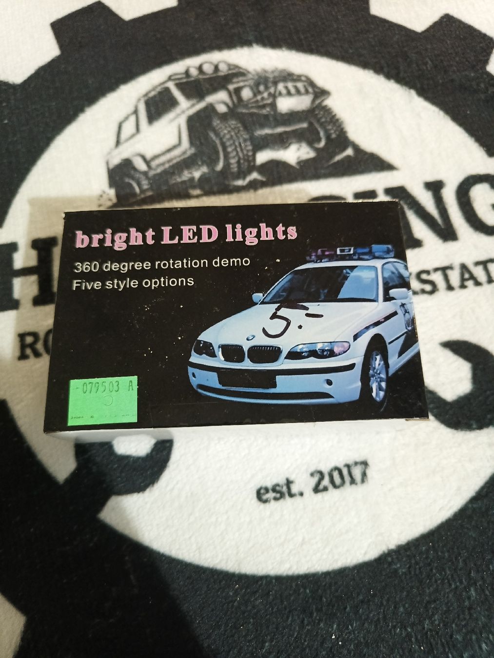 RC Modellbau: 1:10 Polizei Led blau RC Car – Neu (gemäss Beschreibung) aus Rapperswil /Be von HS-Racing