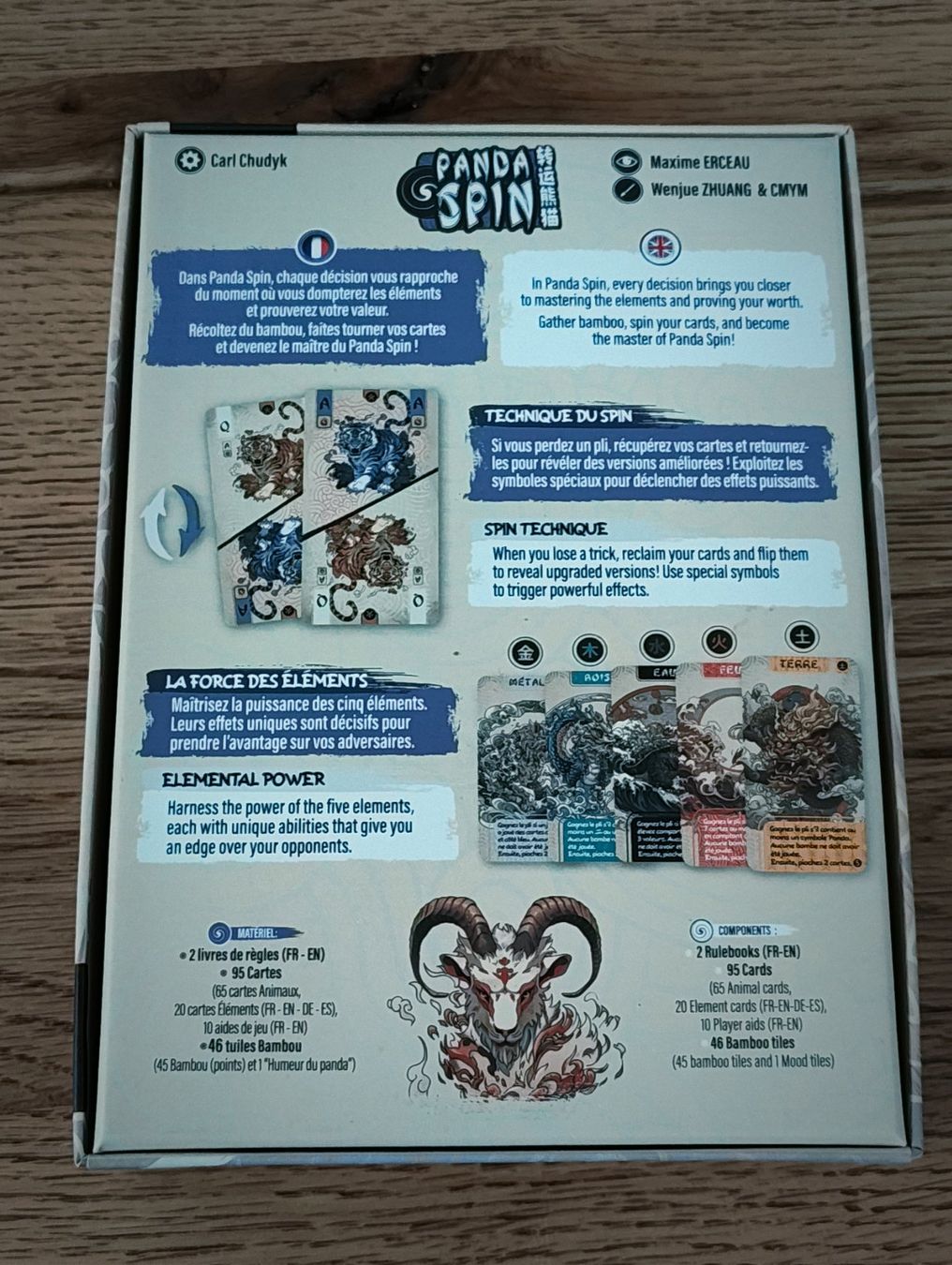 Giochi: Panda Spin Card Game (Eng/Fr) – Nuovo (secondo la descrizione) da Bern venduto da cle_rzl9 1