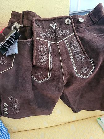 ALMBÖCK  Trachtenlederhose beste Qualität