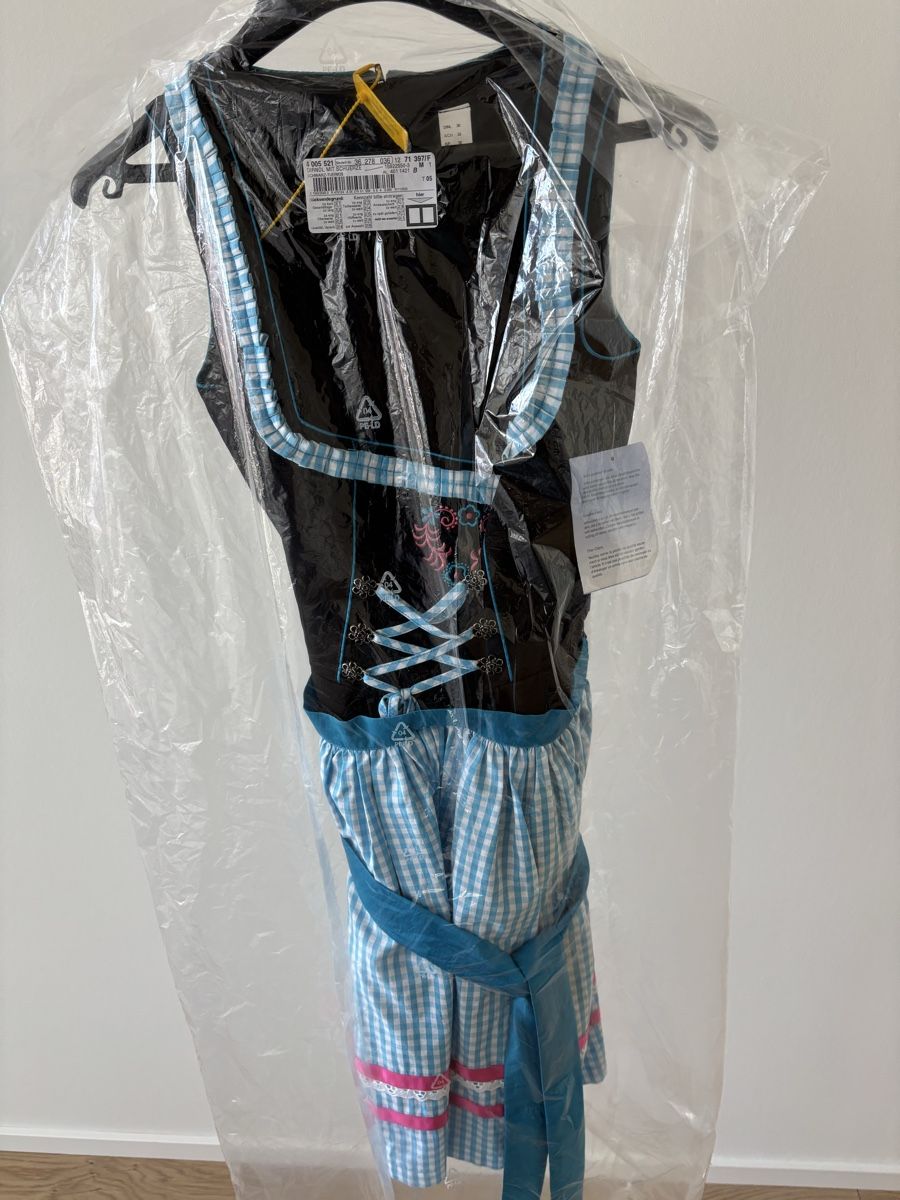 Vestiti: Dirndl inkl. Bluse Grösse 36 NEU – Nuovo e nell'imballaggio originale da Oberwil venduto da pat_hl2f