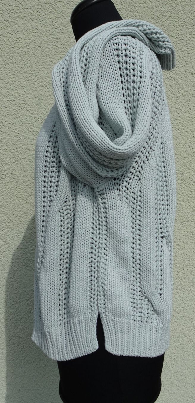Riani Pullover & Sweatshirts: Riani Strickpullover hellblau mint Zopfmuster Gr 40 Pullover – Gebraucht aus Winterthur von blumeblau77 8