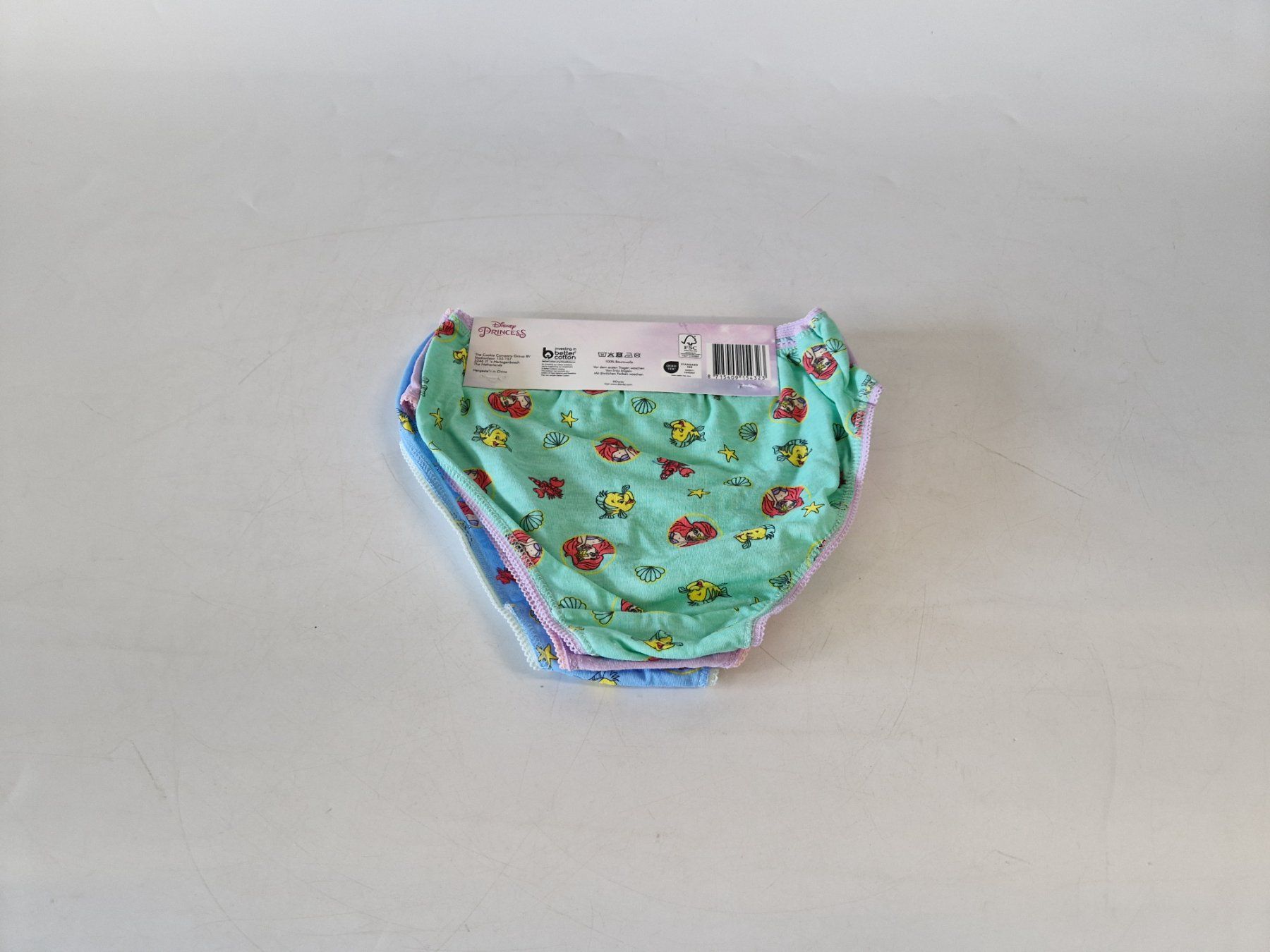 Biancheria intima: Dreierpack Mädchen Slips 122/128 – Nuovo (secondo la descrizione) da Muhen venduto da Restwert_Muhen 3