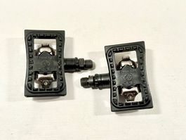 SHIMANO Kombi SPD Pedals Pedalen TOPZUSTAND 2604