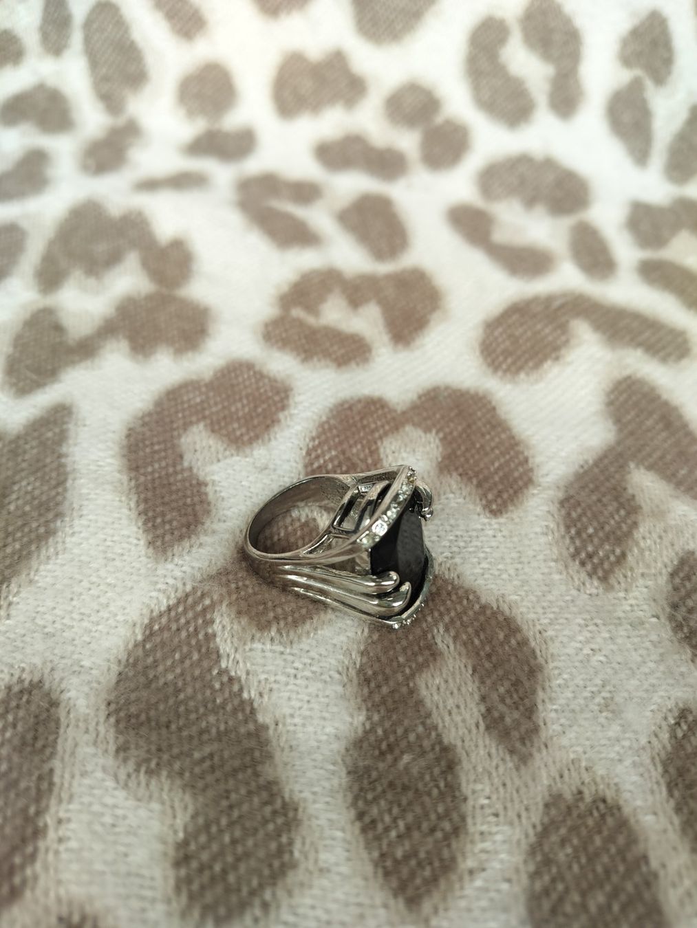 Bagues: Ring mit Schwarz Stein – D'occasion à Basel par Meda.moja 6
