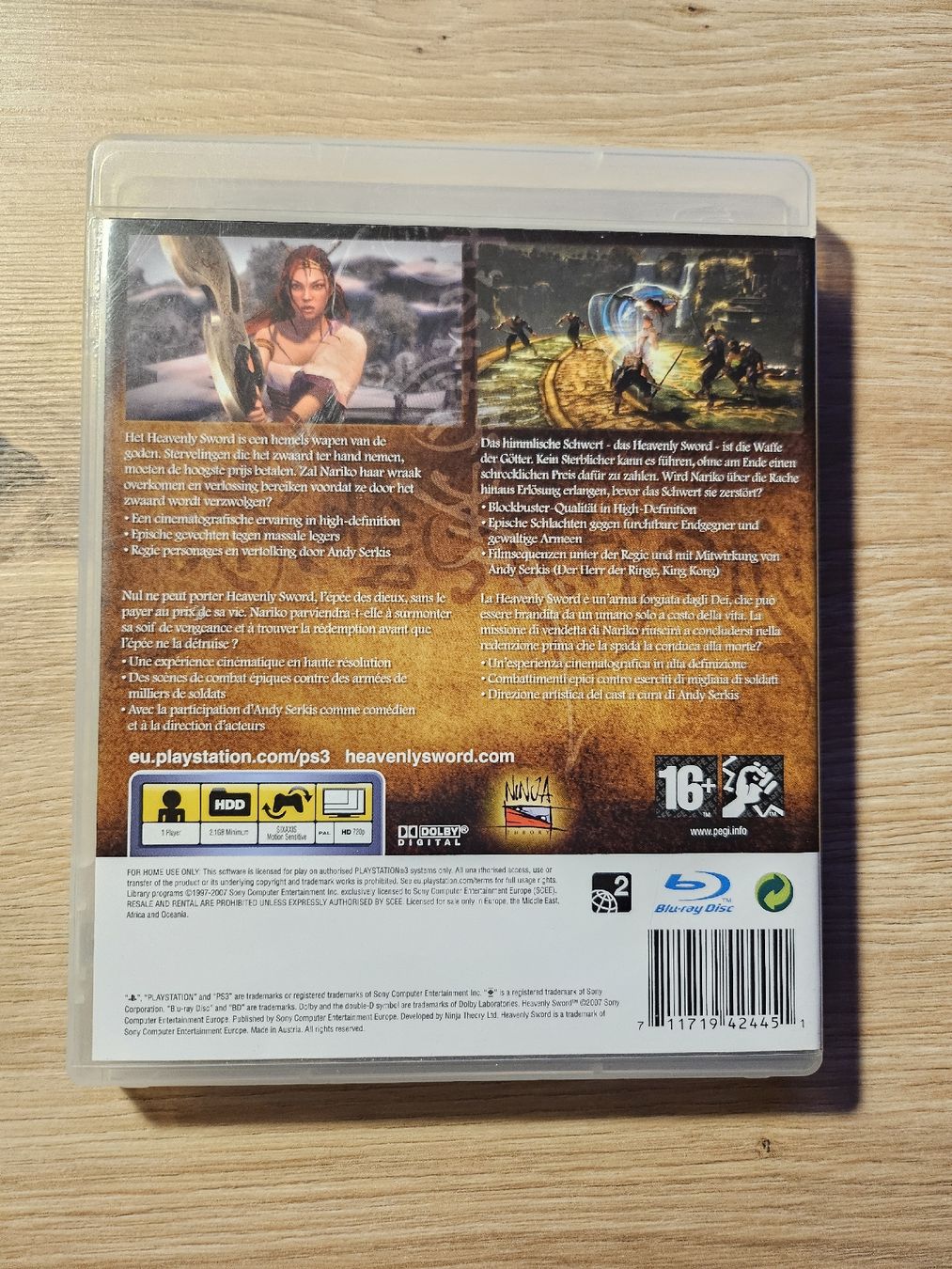 Sony Spiele: Jeux PS3 Heavenly Sword – Gebraucht aus Poliez-le-Grand von enz_8vrj 1