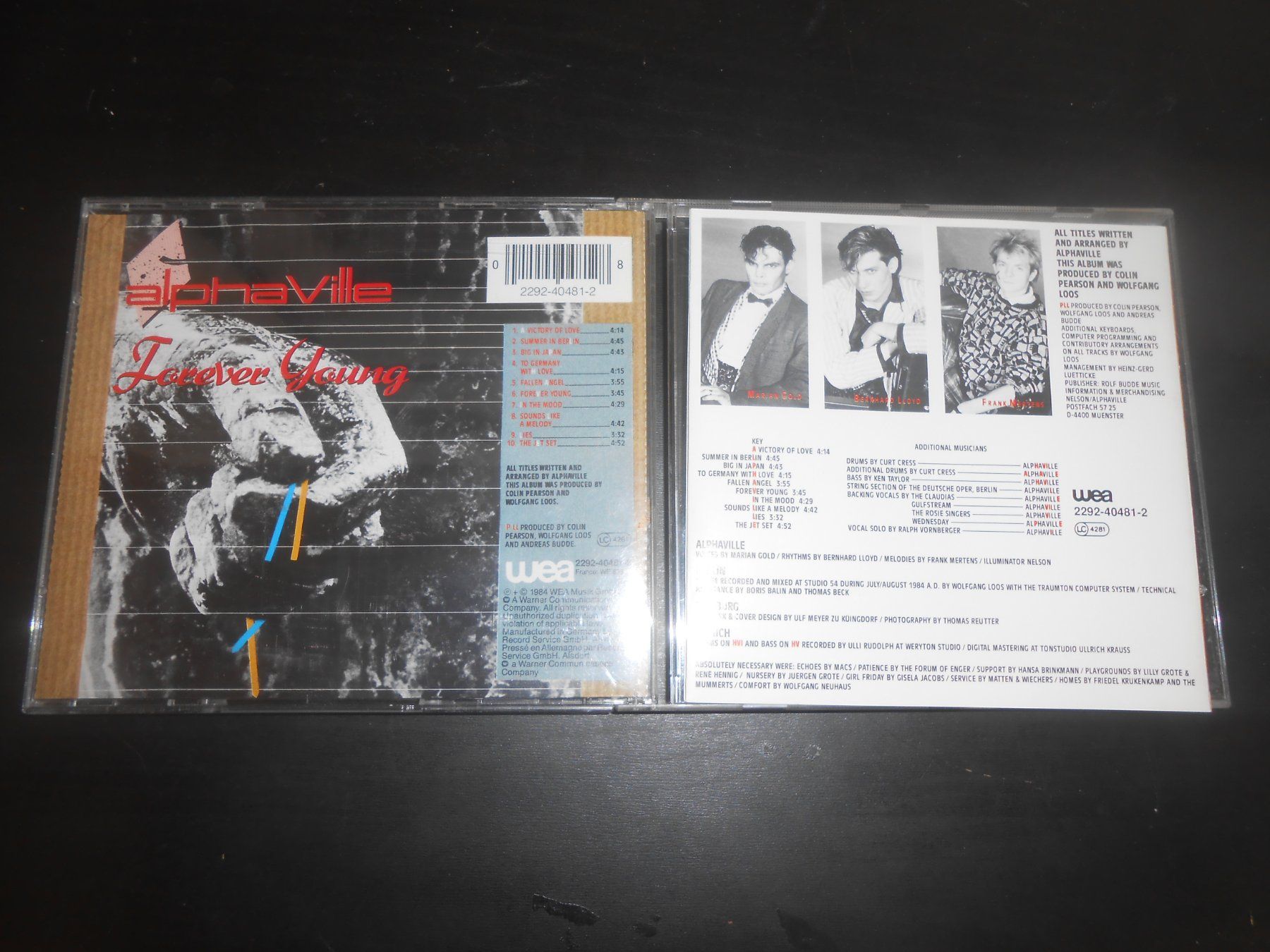 CD: Alphaville – Forever Young / 1984 – Usato da Aarberg venduto da witchhunter01 1
