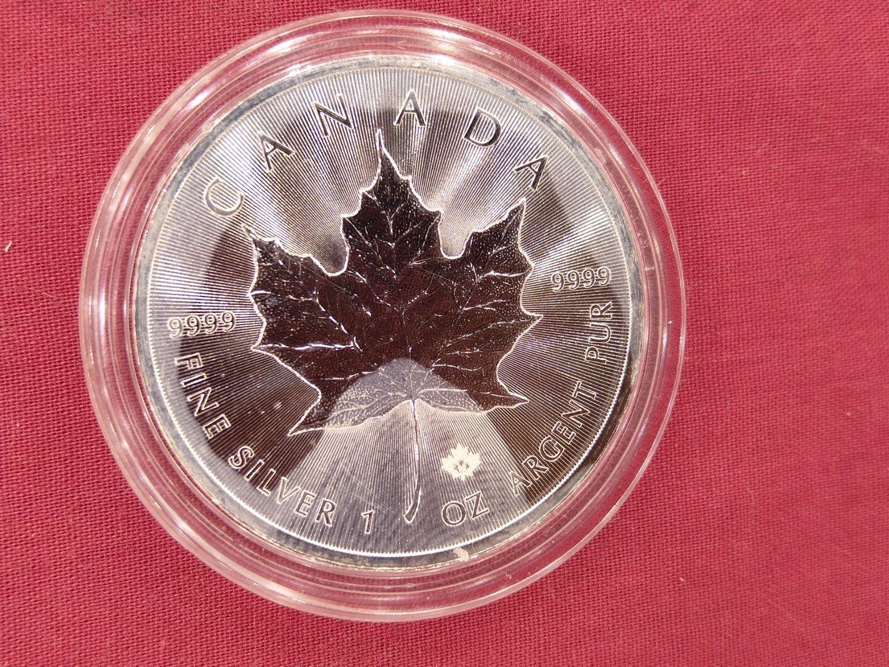 Alle Münzen: Silber Maple Leaf 1 oz - 2015 – Gebraucht aus Dättlikon von Quarz58 1