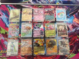 Pokémon Karten Konvolut Englisch diverse EX,IR,SR Karten