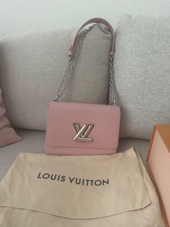 Louis Vuitton Twist MM Crossbody Bag Epi R.Bal Leder Tasche