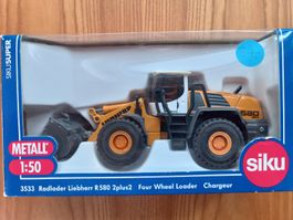 Siku Radlader Liebherr R580 2plus2 Metall 1:50 neu in OVP