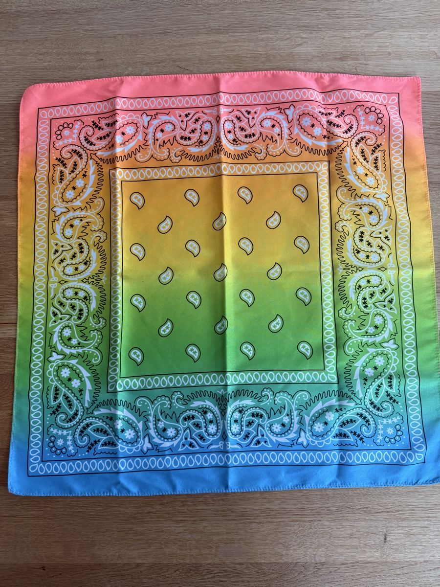 Foulard & Sciarpe: Farbiges Bandana – Usato da Schaffhausen venduto da GLXTCH 1