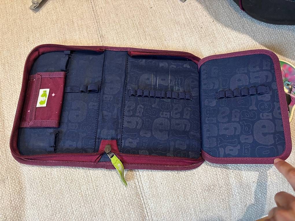 Borse & Zaini: Ergobag Schulrucksack mit Federmäppchen, Turnsack und Kletti – Usato da Küttigen venduto da san_2x92 4