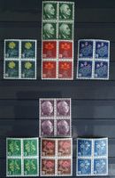 ** Viererblocksammlung Pro Juventute 1947-1959 (ohne 1950)