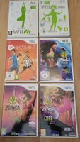 Nintendo Wii Fitness Sammlung 6x Spiele Kompl.