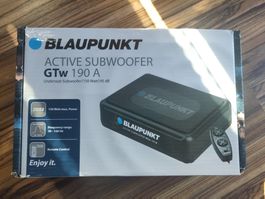 Auto Subwoofer: Blaupunkt Active Subwoofer GTw 190A