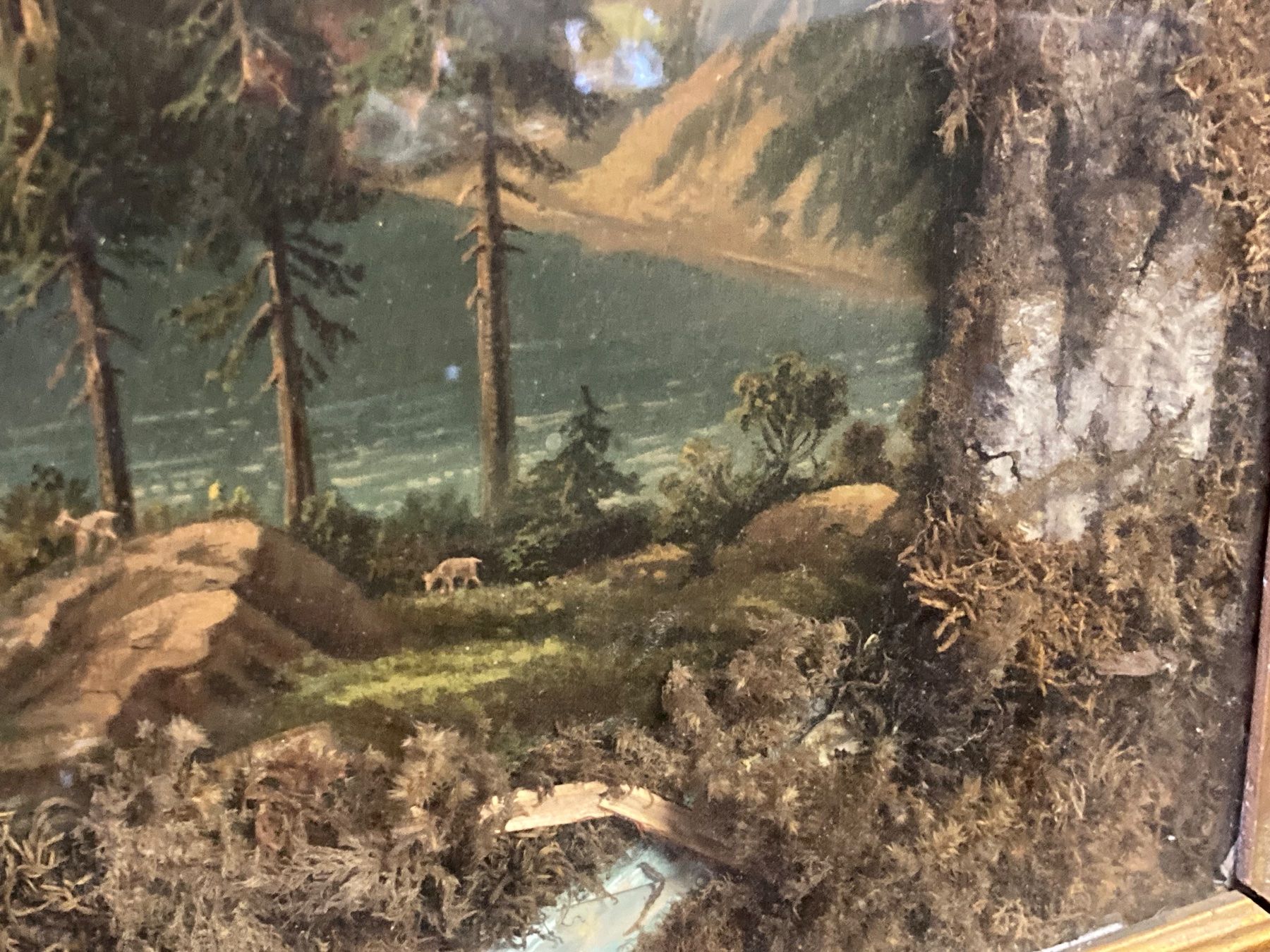 Dipinti: Antikes 3D Bild Collage Oeschinensee anonym – Usato da Bern venduto da Jwpm66 6