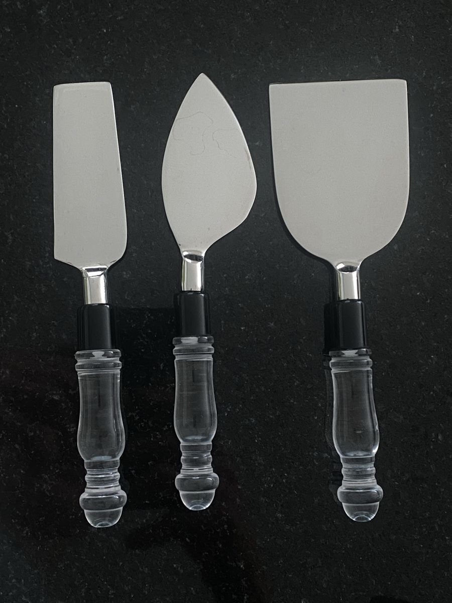 Messer: LAWRENCE GREY HOME Käsemesser-Set 3-tlg. – Gebraucht aus Ehrendingen von Uxaxa 1
