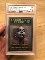 PSA 9 Asajj Ventress 2015 Topps Star Wars Chrome Perspective