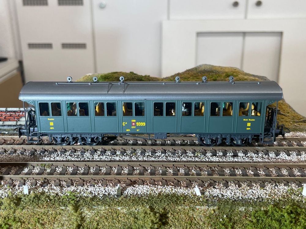 Modelleisenbahnen: SMF, SBB, 3er Wagenset mit Finish, Gleich -oder Wechselstrom – Neu (gemäss Beschreibung) aus Hofstetten ZH von kroki66 7