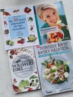 4 STK KOCHBÜCHER - THEMA GESUNDHEIT