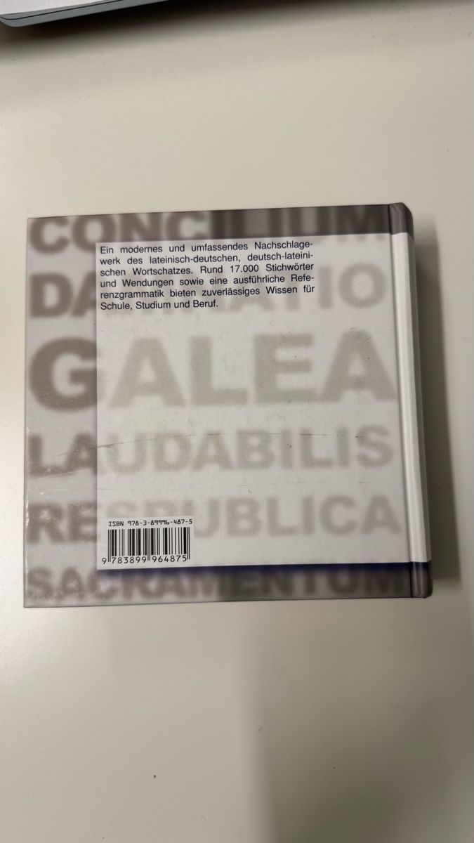Libri: Latin Dictionary German-Latin/Latin-German – Usato da Oberägeri venduto da rsi_h6fc 1