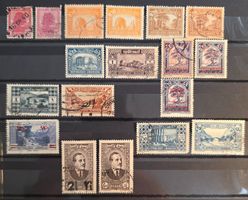 Libanon Mandat Grand Liban 1924-1940 Baalbek 17 Marken