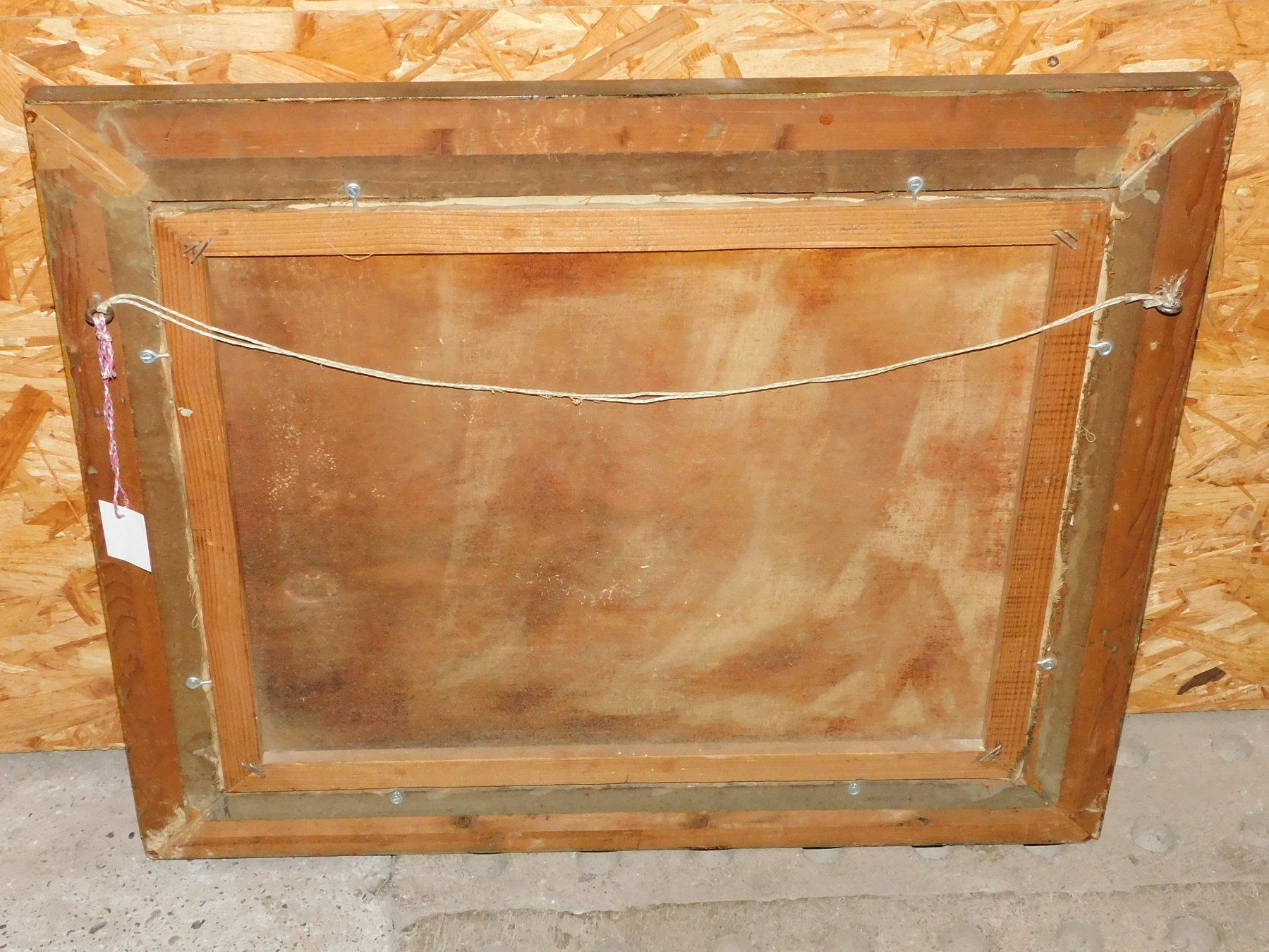 Dipinti: Kunst Gemälde grosses altes Ölgemälde signiert Stuckrahmen – Usato da Sursee venduto da 76 5