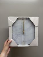 Wanduhr INBJUDARE Marmoroptik neu IKEA