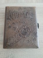 Nostalgie-Album 21.5 x 27.5 x 5cm gebunden mit Verschluss