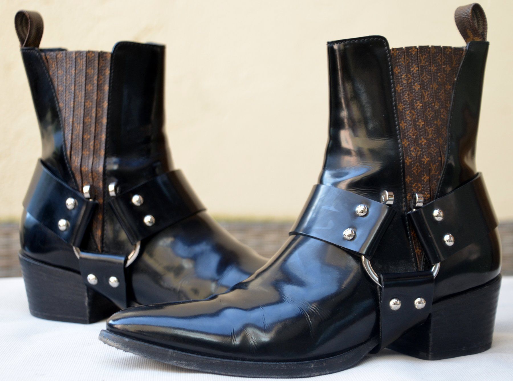 Louis Vuitton Scarpe da uomo: Louis Vuitton Rhapsody  Boots / bottes 38 – Usato da Collonges venduto da Auganien 3